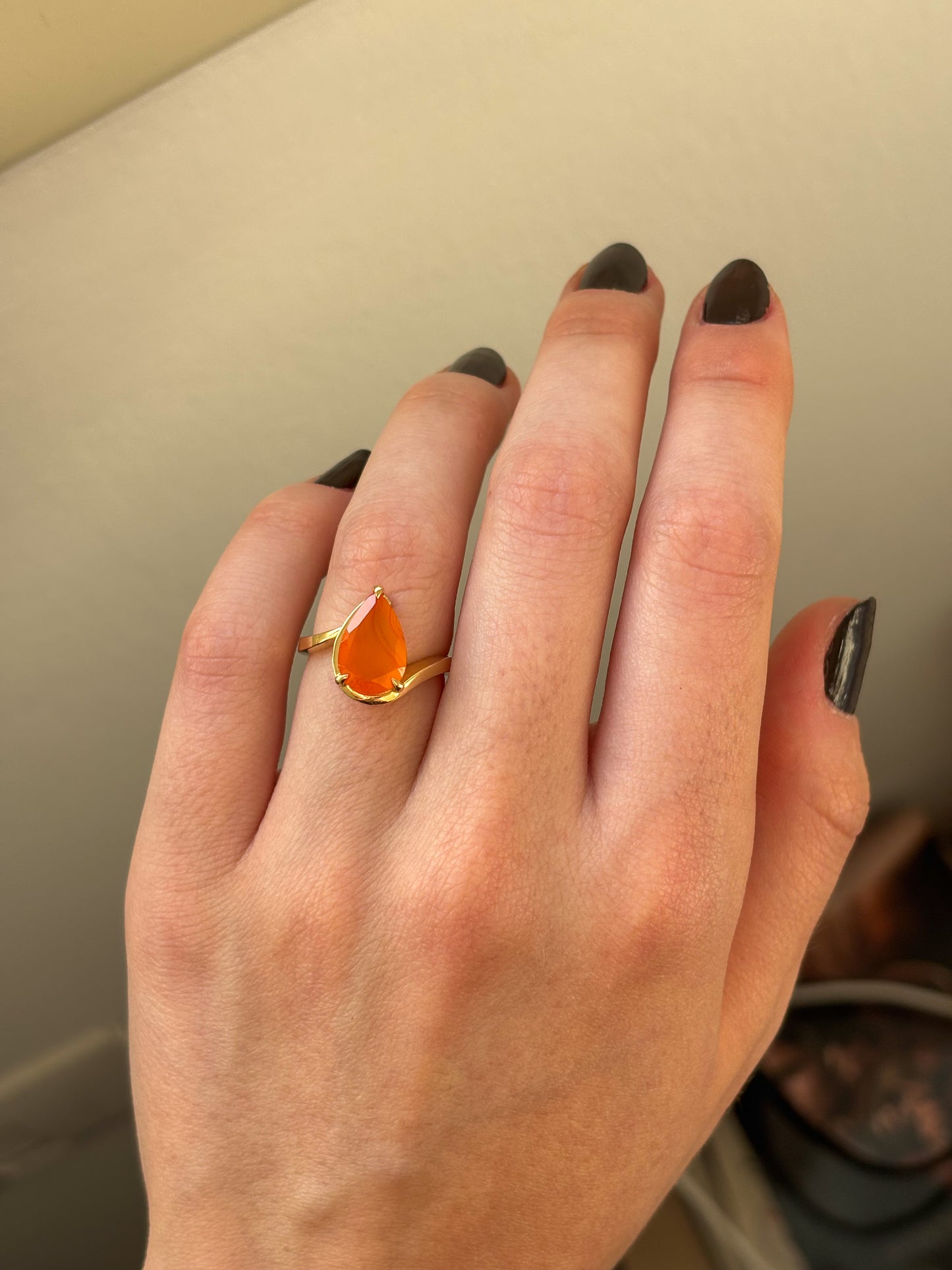 Nehara Ring - carnelian